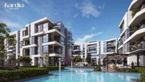 شقة للبيع 147 م في كمبوند كارديا العاصمة الإدارية الجديدة
