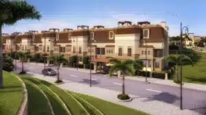 شقة للبيع بتراس كبير 131 م في كمبوند سراي القاهرة الجديدة